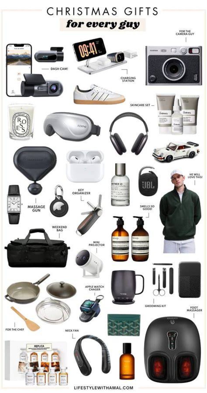 What do you get a fancy man for Christmas?