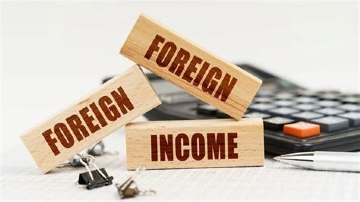 What do you mean by foreign income?
