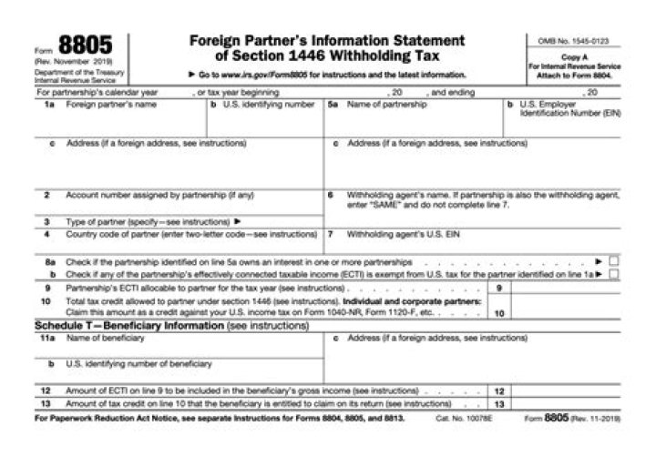What do you need to know about form 8805?