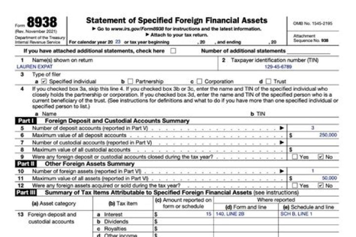 What do you need to know about Form 8938?
