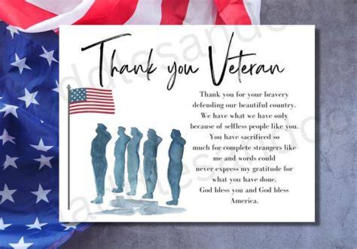 What do you say when a veteran dies?