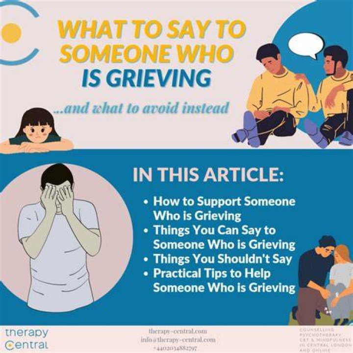 What do you text to a grieving ex?