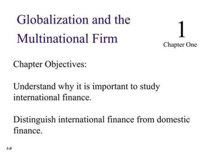 What do you understand by international finance?