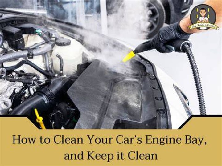 What do you wipe your engine bay with?