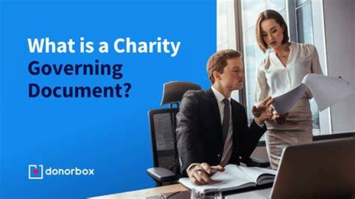 What documents does a charity need?
