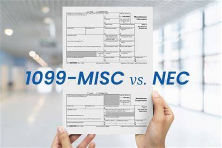 What does 1099-MISC with NEC in box 7 mean?