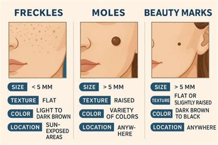 What does a beauty mark mean on your face?