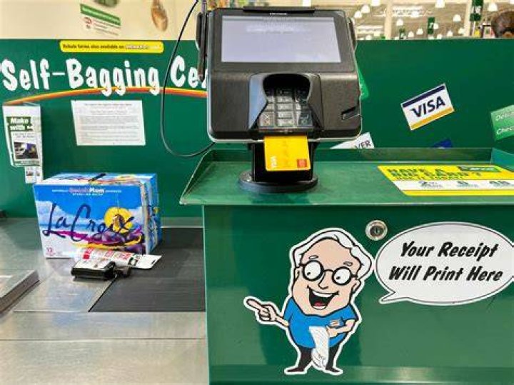 What does a cashier at Menards do?