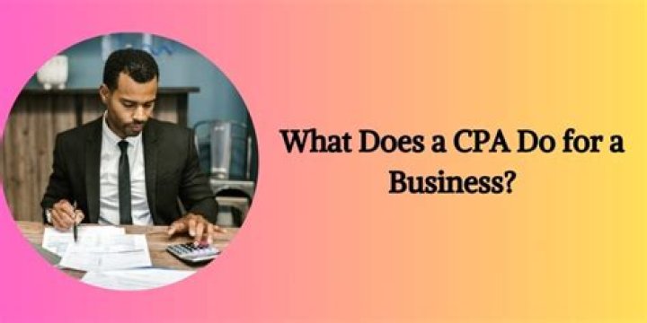 What does a CPA do for a business?