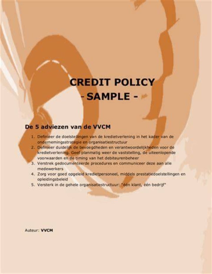 What does a credit policy of 2/10 mean?