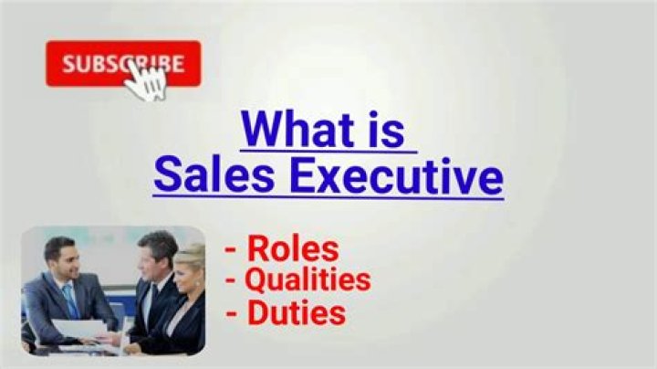 What does a IT sales executive do?