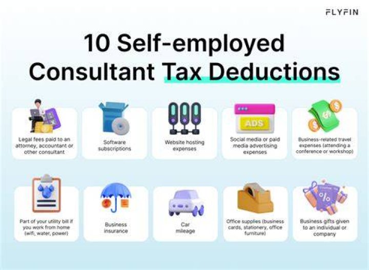 What does a self-employed consultant do?