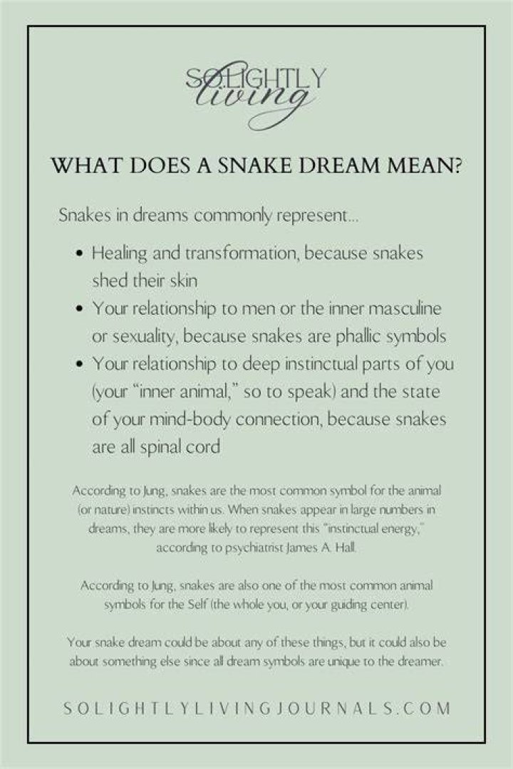 What does a snake around a cup mean?