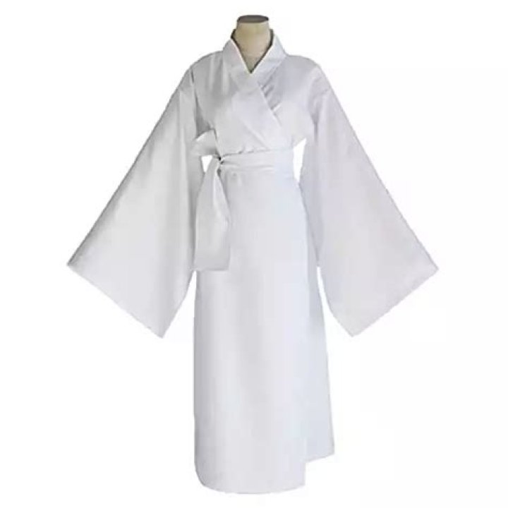 What does a white kimono mean?
