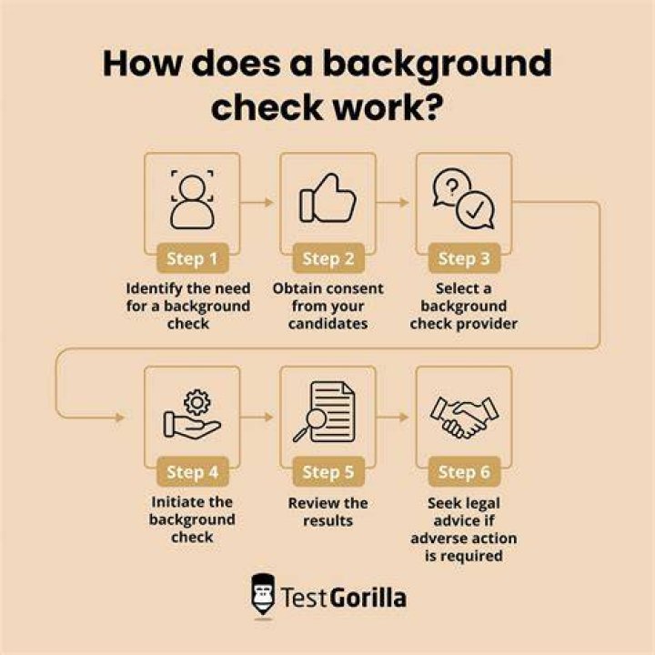 What does accurate background check check for?