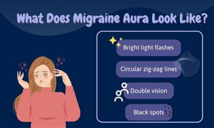 What does an aura migraine feel like?