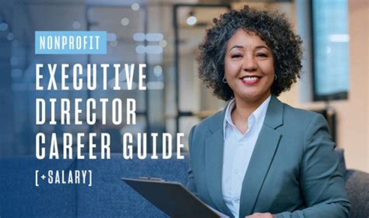 What does an executive director at a nonprofit do?