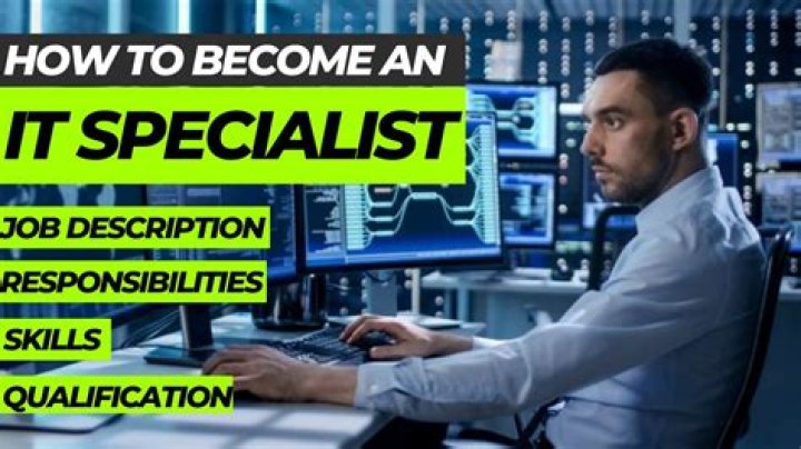 What does an IT specialist do?