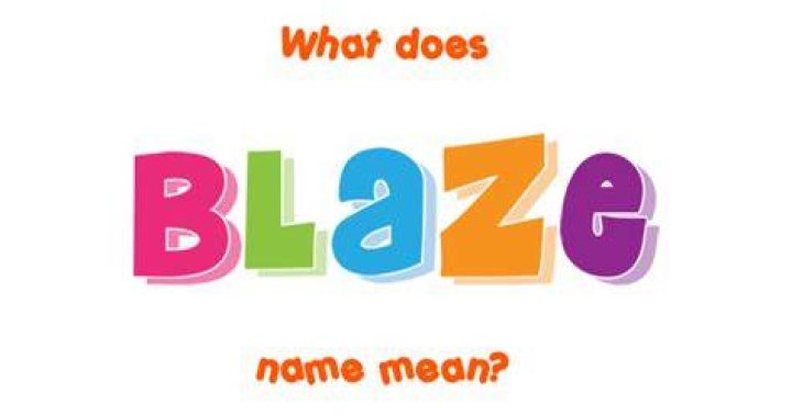 What does blaze it up mean?