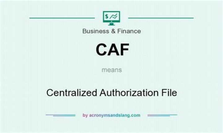 What does CAF stand for in tax?