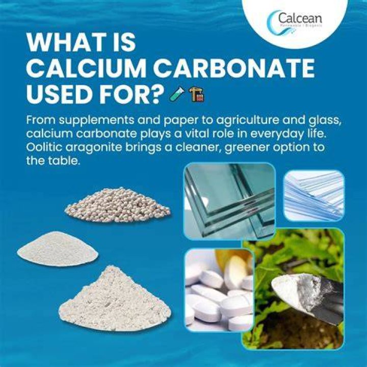 What does calcium carbonate do for horses?