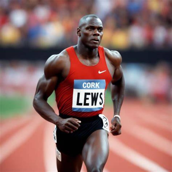 What does Carl Lewis do for a living?