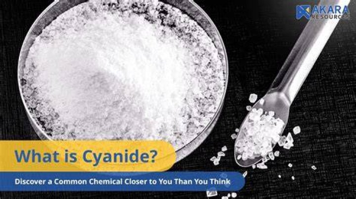 What does cyanide do to gold?