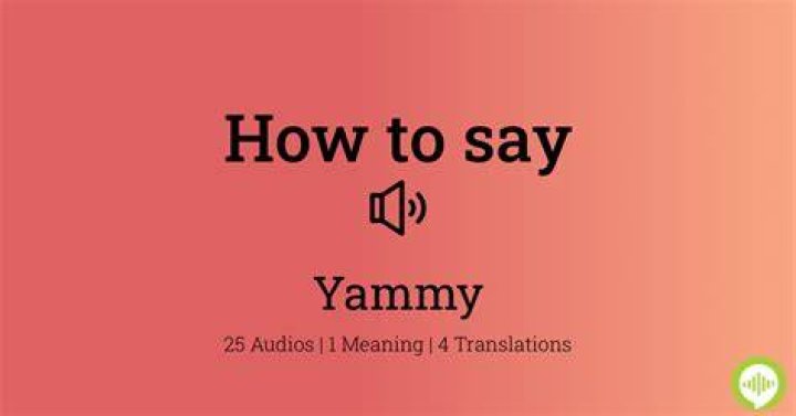 What does double Yammy mean?