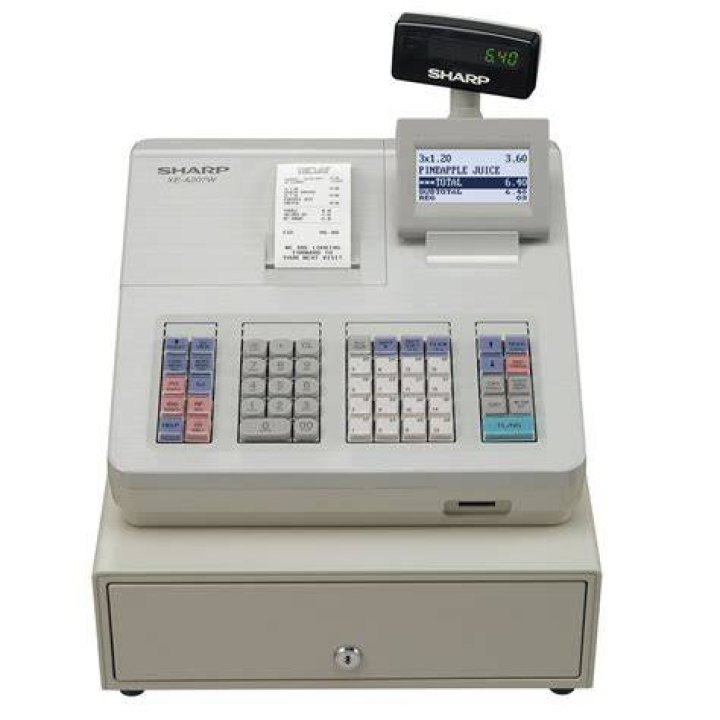 What does E32 mean on a sharp cash register?