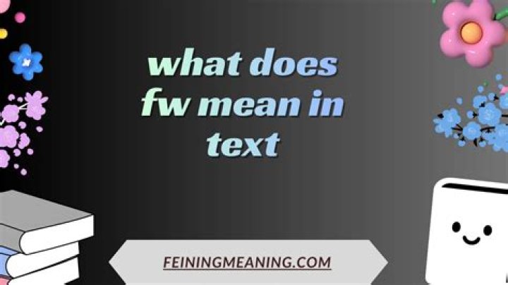 What does FW mean in college?