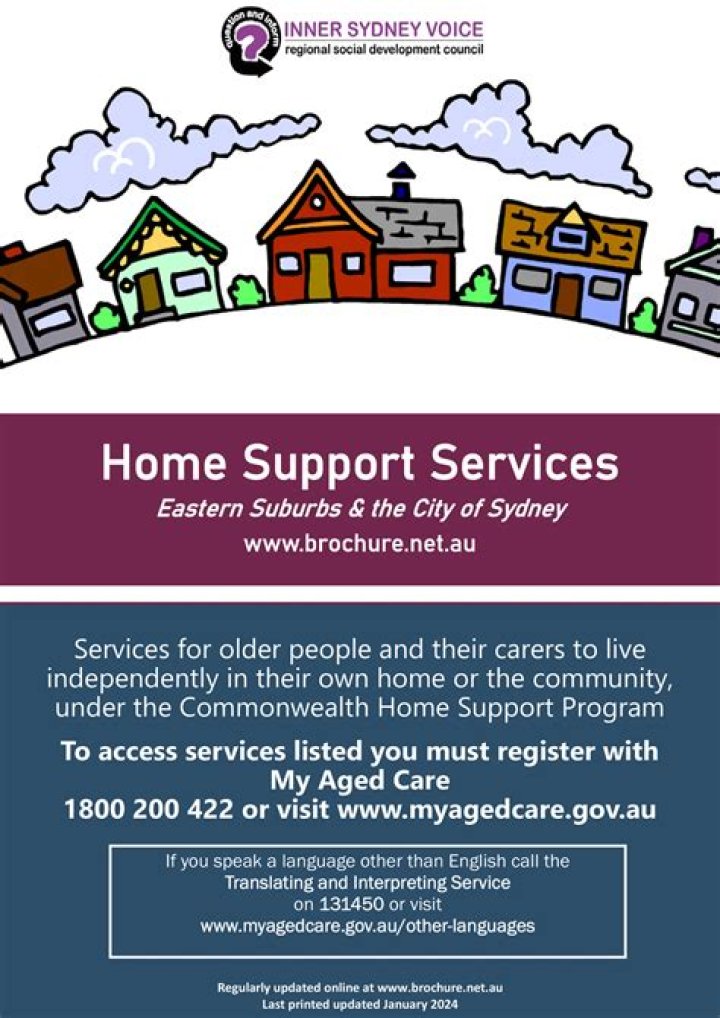 What does in-home support services mean?