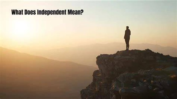 What does independent mean in college?