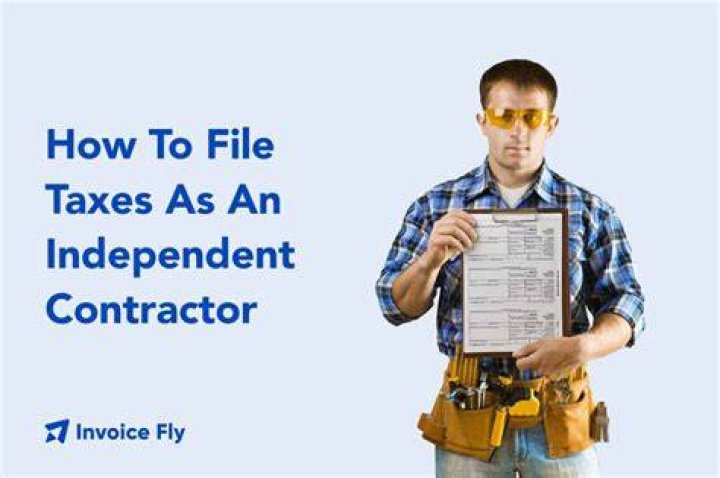 What does it mean to file as an independent contractor?