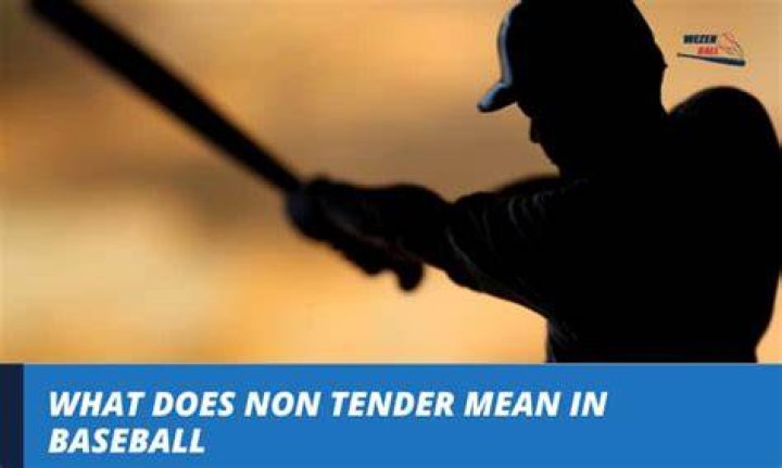 What does it mean to non-tender?