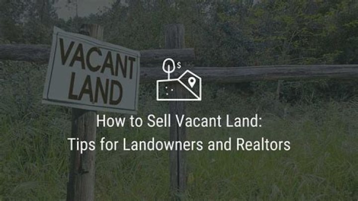 What does it mean to sell vacant land?