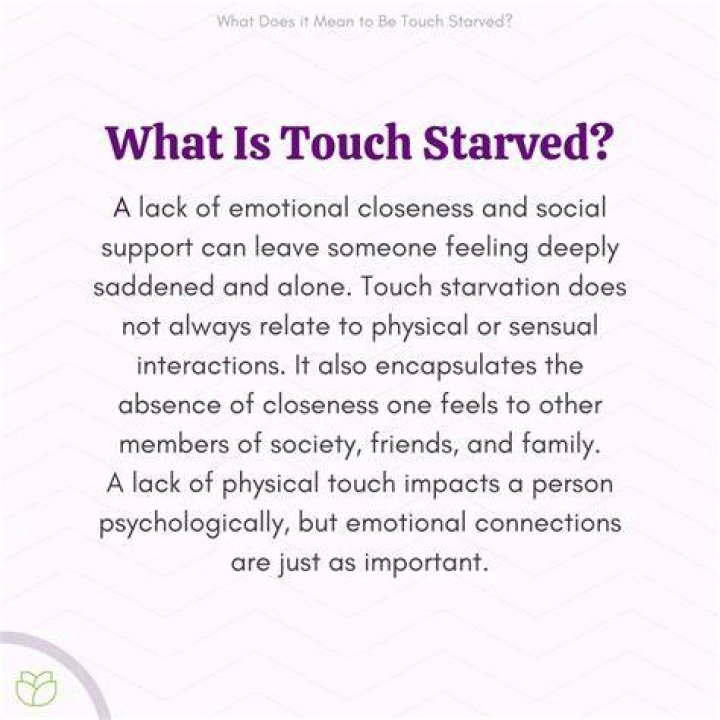 What does it mean to touch someone?