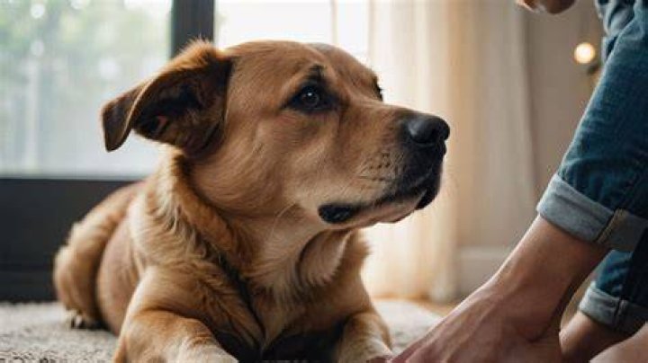What does it mean when a dog puts his body against you?