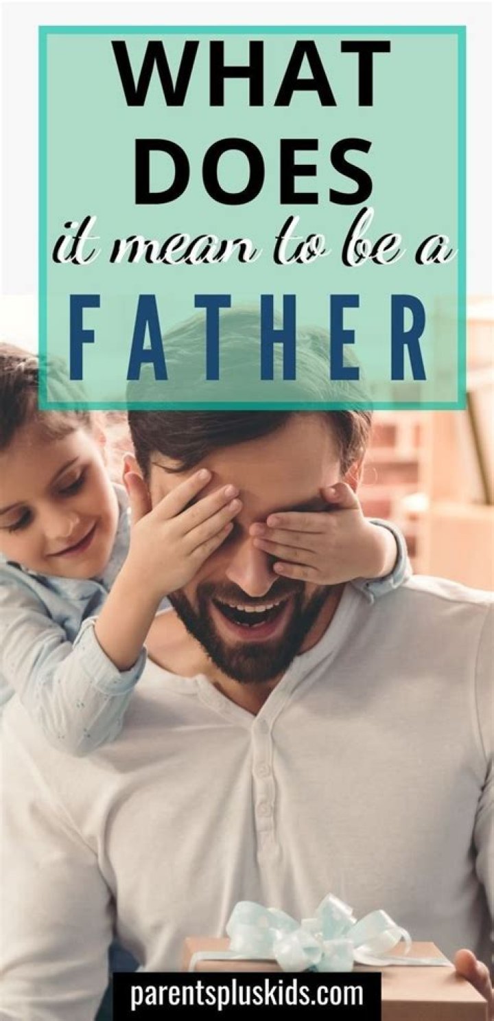 What does it mean when a father is adjudicated to be the father?
