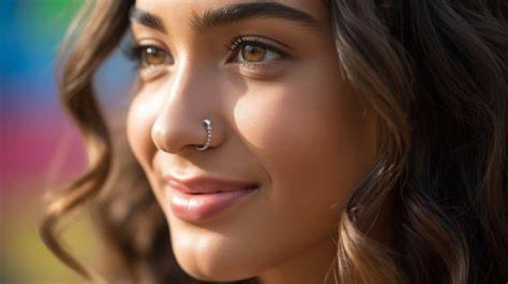 What does it mean when a girl has a nose ring?