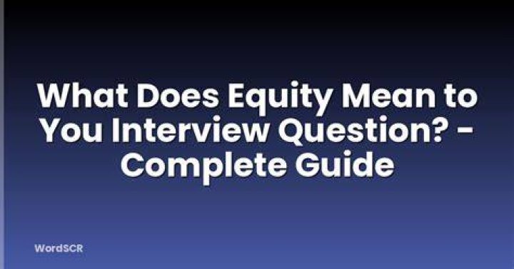 What does it mean when a job offers you equity?