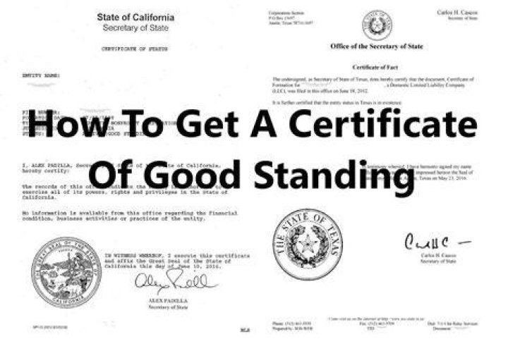 What does it mean when an LLC is not in good standing?
