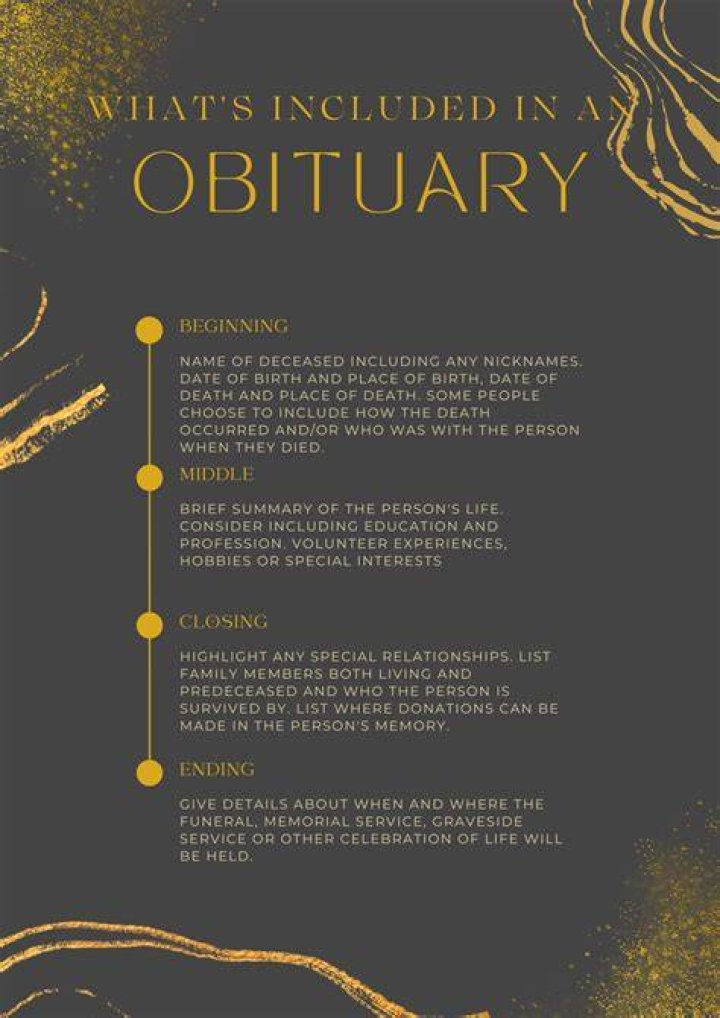 What does it mean when obituary says died suddenly?