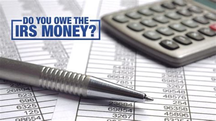 What does it mean when the IRS says you owe money?