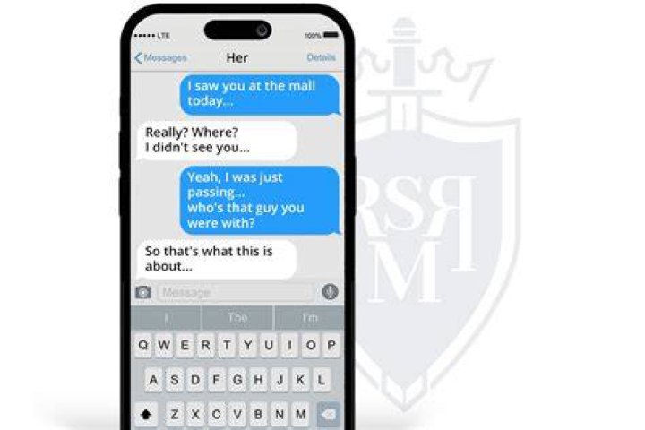 What does it mean when you send a text and it disappears?