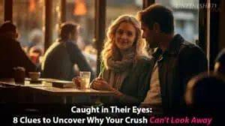 What does it mean when your crush stares at you and doesn't look away?