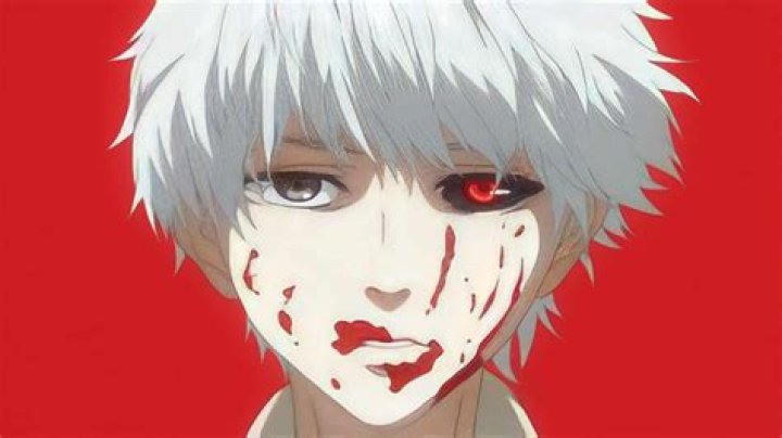 What does Kanekis hair represent?