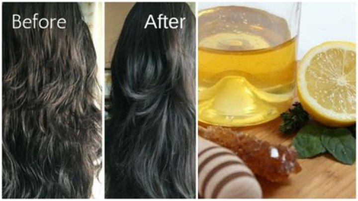 What does lemon and egg do to your hair?