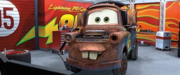 What does mater from cars say?