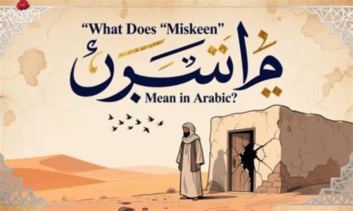 What does miskeen mean in Italian?