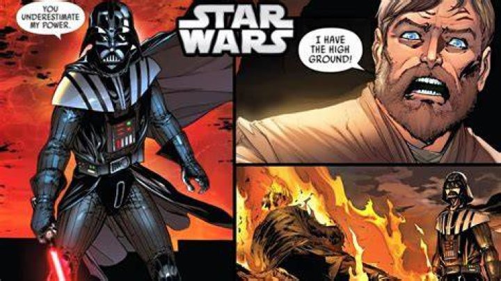 What does Obi-Wan say to darth Vader?